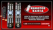 HOW TO PROGRAM YOUR TV WITH RCA UNIVERSAL REMOTE CONTROL RCRN03BZ RCRN04GR