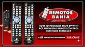 HOW TO PROGRAM YOUR TV WITH RCA UNIVERSAL REMOTE CONTROL RCRN03BZ RCRN04GR