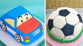 23 Birthday Cake Decorating Ideas | Soccer Ball Cake Tutorial | Perfect Cake Decorating For Baby