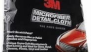 3M Microfiber Detail Cloth Clip Strip 39016, Yellow, 1/pk
