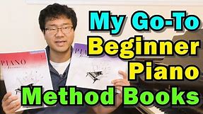 What Books I Use to Teach Beginner Piano Lessons