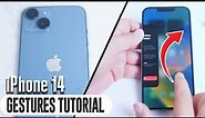 iPhone 14 Gestures Tutorial | How to use Swipe gestures on the iPhone 14 / Plus / Pro / Pro Max