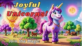 Joyful Unicorns | Unicorn Cartoon | Rainbow Unicorn | Children's Entertainment | Story for Kids
