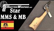 Star Pistol-Carbines: Model MMS and Model MB