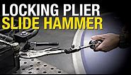 Fully Adjustable Locking Plier Sliding Hammer Perfect for Precision Pulling - Eastwood