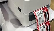 Label Printing with the Toshiba B-FV4 Printer