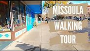Missoula, Montana: A Walking Tour Of The Downtown Area #montanaliving #missoulamontana #montana