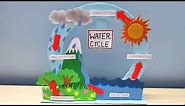 Water Cycle Model/DIY Water Cycle Project/Easy & Creative