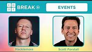 Code Break 9.0: Events with Macklemore & Scott Forstall