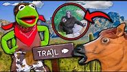 Kermit the Frog's Cowboy Nature Tour! (We found Bigfoot)