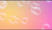 Sunset Bubbles Aesthetic Gradient Radial Background Screensaver Wallpaper Mood Lamp 🪔
