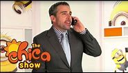 Steve Carell Calls Kelly & Chica! | The Chica Show | Universal Kids