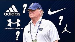 THE LATEST Notre Dame apparel update — Irish going back to Under Armour? 🤔☘️