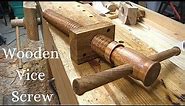 How to Make a Wooden Screw and Nut