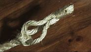 Finish A Rope's End With A Wall Knot - WhyKnot