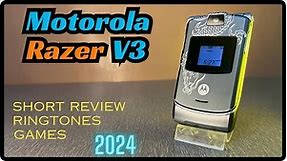 Motorola Razr V3 Review | Motorola Razr Games /Ringtones