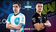 CS:GO - Cloud9 vs. Na'Vi [Overpass] Map 2 - Semifinal - ESL One Cologne 2017
