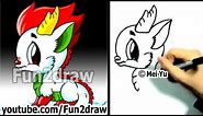 How to Draw a Cartoon Dragon - Learn to Draw - Fun2draw | Online Cartooning Lessons