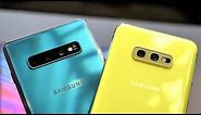 Samsung Galaxy S10 vs S10e | Side-by-side comparison