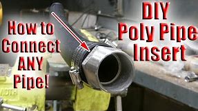 How to Connect Poly Pipe to ANYTHING using Barbed Fittings