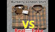 Real vs Fake Burberry Shirt How to Spot Counterfeit Burberry Shirts