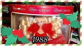 1988 / 28 Years of Holiday Barbie Dolls! / Christmas Collection Advent / 1988 Happy Holidays Doll