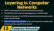 Layering in Computer Networks