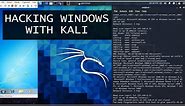 Hacking Windows With Kali (EternalBlue)
