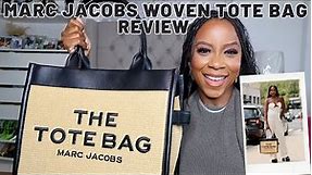 Marc Jacobs Woven Tote Bag Review | What Fits Inside + Best Affordable Summer Bags!