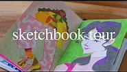Illustrator sketchbook tour | March 2022 - March 2023