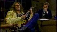 Ted Nugent on Letterman early 80's (Part 1 of 2)