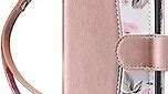 ULAK Case for iPhone SE 3 Wallet 2022, iPhone 8 Wallet, iPhone SE Wallet 2020, iPhone 7 Flip Case, PU Leather Kickstand Card Holder Protective Cover for iPhone 7/8/iPhone SE 2nd 3rd Gen Rose Gold