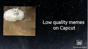 TUTORIAL: How to make low quality memes on Capcut
