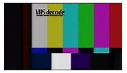 VHS decode: a software defined videotape player
