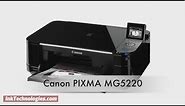 Canon PIXMA MG5220 Instructional Video