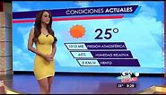 YANET GARCIA SEXY DRESSES for weather