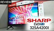 Review LED TV SHARP 32SA4200I DIGITAL TV indonesia HD