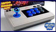 Arcade Stick Upgrades! Modding The NEW 8BitDo Stick With Detachable Shaft & Sanwa Parts! EASY!