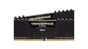 Corsair Vengeance LPX 16GB (2 X 8GB) DDR4 3600 MHz (PC4-28800) C18 1.35V Desktop Memory - Black (CMK16GX4M2D3600C18)