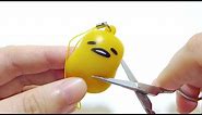 Cutting Open Gudetama Lazy Egg Squeeze Toy | What's Inside