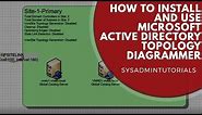 How to install and use Microsoft Active Directory Topology Diagrammer