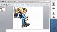 How to print out clip art images using Powerpoint