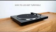 Sony PS-LX310BT Automatic Turntable Overview by TurntableLab.com