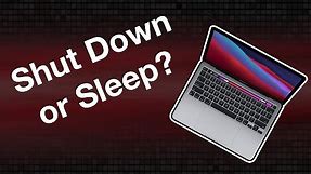Should You Shut Down or Sleep Your Mac?