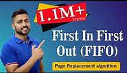 L-5.22: Page Replacement Introduction | FIFO Page Replacement algorithm | Operating System