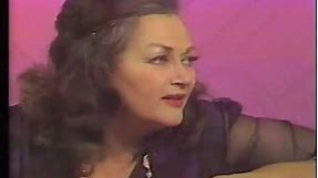 Yvonne De Carlo--1982 TV Interview, Joe Franklin Show, Tim Choate