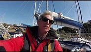 Ep 18 Solo Sailing: How I Dock My 40' Sailboat 4 Examples and a Blooper