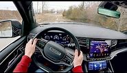 2022 Jeep Grand Wagoneer Obsidian - POV Test Drive (Binaural Audio)