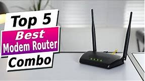 Top 5 Best Modem Router Combo for Xfinity 2024