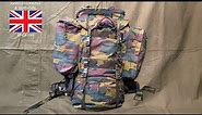 Belgian Army M97 jigsaw backpack first impression, military surplus